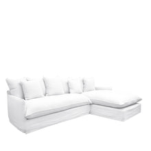 Load image into Gallery viewer, nook sofa - chalk (two & a half seater LH modular RH chaise)