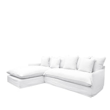 Load image into Gallery viewer, nook sofa - chalk (two & a half seater RH modular LH chaise)
