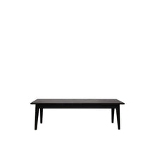 Load image into Gallery viewer, mila oak bench - matte black 150cm