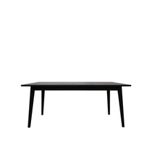 Load image into Gallery viewer, mila oak dining table - matte black 180cm