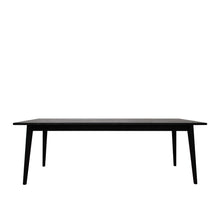 Load image into Gallery viewer, mila oak dining table - matte black 220cm