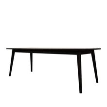 Load image into Gallery viewer, mila oak dining table - matte black 220cm