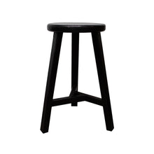 Load image into Gallery viewer, parq barstool -black (round)
