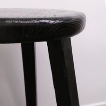 Load image into Gallery viewer, parq barstool -black (round)