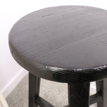 Load image into Gallery viewer, parq barstool -black (round)