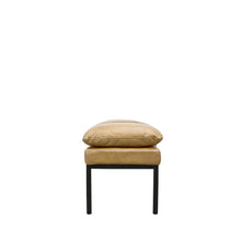 Load image into Gallery viewer, baxter's bench - caramel leather