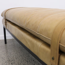 Load image into Gallery viewer, baxter's bench - caramel leather