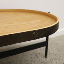 Load image into Gallery viewer, the Ōhura oval coffee table - natural