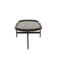 Load image into Gallery viewer, the Ōhura oval coffee table - black