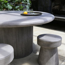 Load image into Gallery viewer, roma crete table grey - x1500