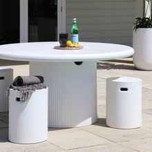 Load image into Gallery viewer, roma crete table white - x1500