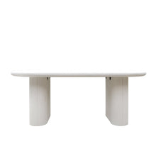 Load image into Gallery viewer, romy crete table white - x2000