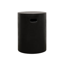 Load image into Gallery viewer, crete pipe stool - onyx