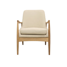Load image into Gallery viewer, the griffin linen armchair - natural