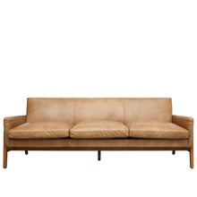 Load image into Gallery viewer, gary's sofa - caramel leather (three seater)