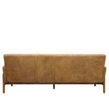 Load image into Gallery viewer, gary's sofa - caramel leather (three seater)
