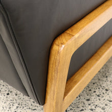 Load image into Gallery viewer, gary's armchair - onyx leather
