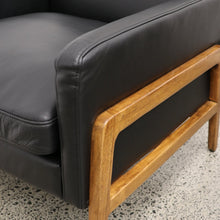 Load image into Gallery viewer, gary's armchair - onyx leather