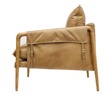 Load image into Gallery viewer, wolfie's leather armchair - tan