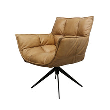 Load image into Gallery viewer, ivar's swivel armchair - caramel leather