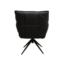 Load image into Gallery viewer, ivar's swivel armchair - black leather