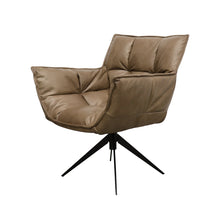 Load image into Gallery viewer, ivar's swivel armchair - chocolate leather