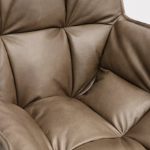Load image into Gallery viewer, ivar's swivel armchair - chocolate leather