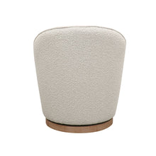 Load image into Gallery viewer, cirrus swivel chair - cream shearling