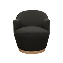 Load image into Gallery viewer, cirrus swivel chair - cream shearling