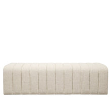 Load image into Gallery viewer, marley bench - alabaster