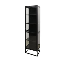 Load image into Gallery viewer, clinton metal display cabinet (narrow)