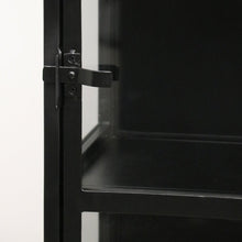 Load image into Gallery viewer, clinton metal display cabinet (narrow)
