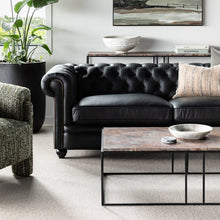 Load image into Gallery viewer, the regal sofa - onyx leather (four seater)