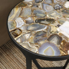 Load image into Gallery viewer, agate side table