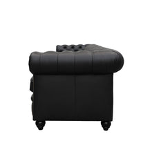 Load image into Gallery viewer, the regal sofa - onyx leather (four seater)