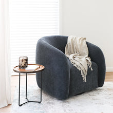 Load image into Gallery viewer, susie's swivel chair - steel