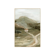 Load image into Gallery viewer, stef’s secluded cottage photographic framed canvas - 1220 x 820