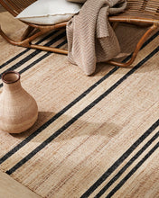 Load image into Gallery viewer, that umbra jute rug - natural stripe 2000 x 3000