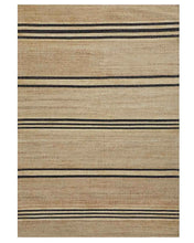 Load image into Gallery viewer, that umbra jute rug - natural stripe 2000 x 3000