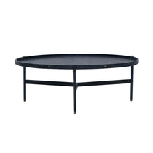 Load image into Gallery viewer, the Ōhura short coffee table - black