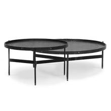 Load image into Gallery viewer, the Ōhura short coffee table - black