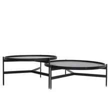 Load image into Gallery viewer, the Ōhura short coffee table - black