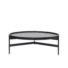 Load image into Gallery viewer, the Ōhura short coffee table - black