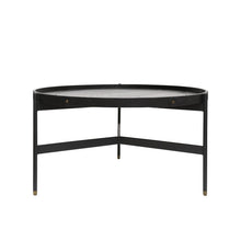 Load image into Gallery viewer, the Ōhura tall coffee table - black