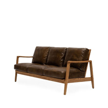 Load image into Gallery viewer, kinch's sofa - chocolate (three seater)