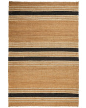 Load image into Gallery viewer, my syracuse jute rug - mirrored stripe 2000 x 3000
