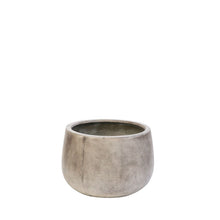 Load image into Gallery viewer, weathered rex round planter (small)