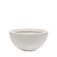 Load image into Gallery viewer, rob's round planter - white (medium)