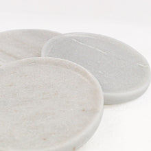 Load image into Gallery viewer, marble coaster set - moon