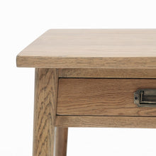 Load image into Gallery viewer, mila round oak bedside table